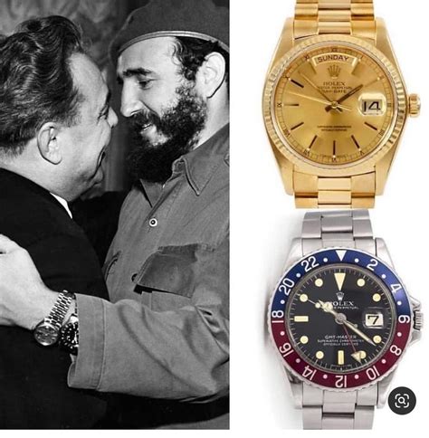 fidel castro y rolex|Fidel Castro Rolex.